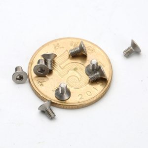 stainless steel flat head socket screws