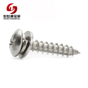 stainless steel combo screw