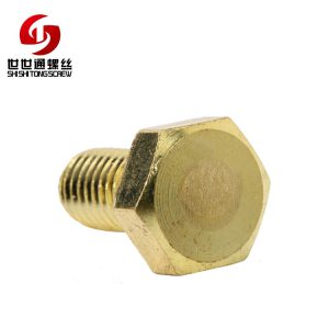 brass hex bolt