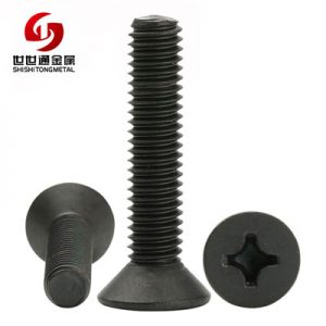 Titanium Screws Flat Head Phillips