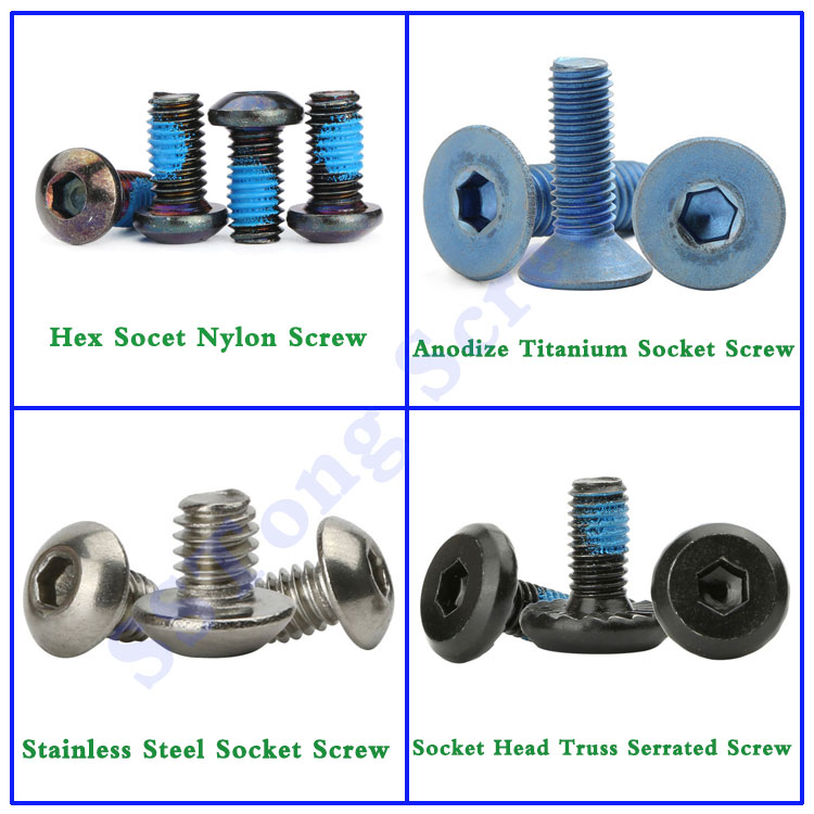 hex socket nylon patch screw