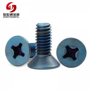 titanium flat head screw