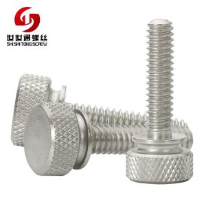 custom knurled screw