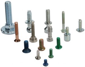 304 series ultra coated stainless steel screws