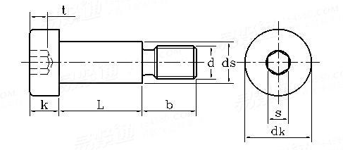 ultra low head shoulder screw