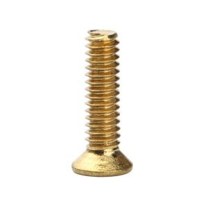 brass flat head screws