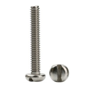 Slotted pan head screws