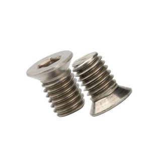 Flat Head Hex Socket Screw, allen csk screw, supplier screw, csk socket screw, flat socket screw