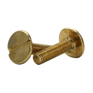 Brass machine screw