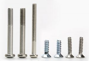 Self tapping machine screws steel