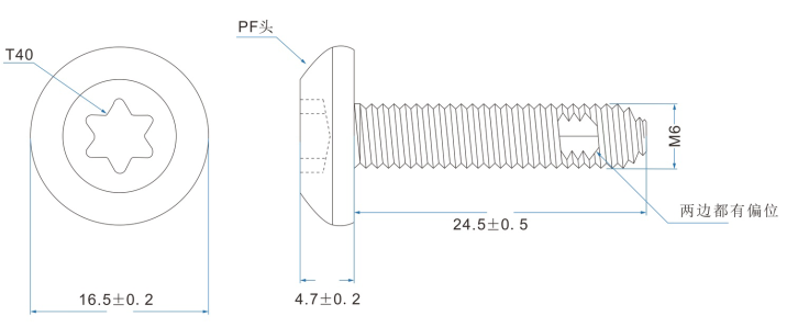 stainless torx screws