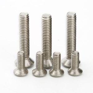 metric oval head machine screws