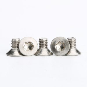 stainless steel flat head machine screws