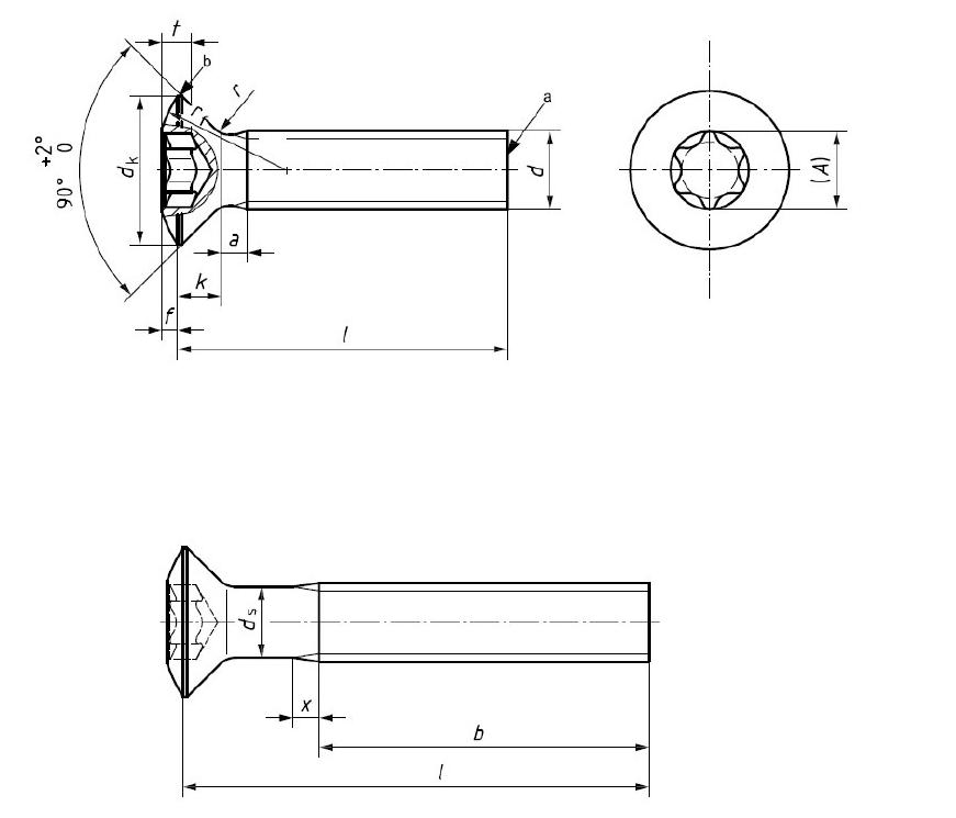 raised countersunk screws