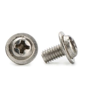 stainless steel washer head screws