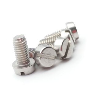 Cheese Head Screw, Slotted Screw