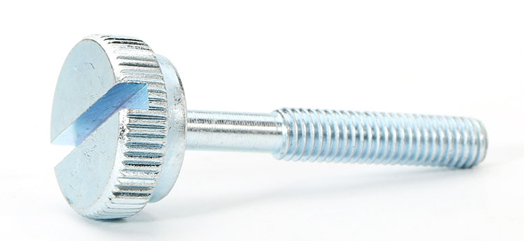 knurled head thumb screws with shoulder