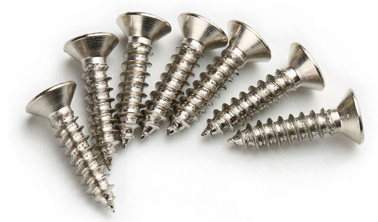 countersunk self tapping screws