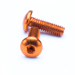 color anodized aluminum screws