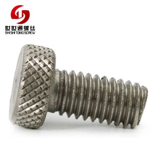 stainless steel knurled machine screws