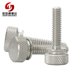 stainless steel knurled machine screws