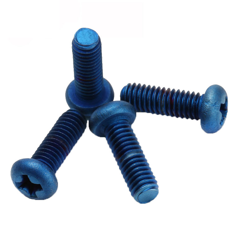Anodized Titanium Screws, Factory Direct Sales