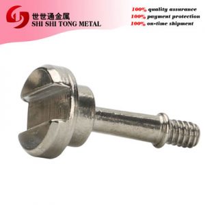 Nickel plating Half Thread Metric Slotted Head Shoulder Screws