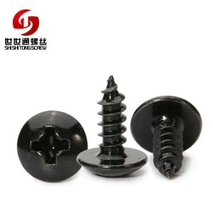 Truss Head Phillips Galvanized Black Iron Screws