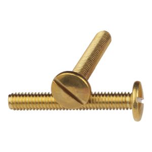 Brass Screws, Pan Head Slotted Machine Screws | Shi Shi Tong