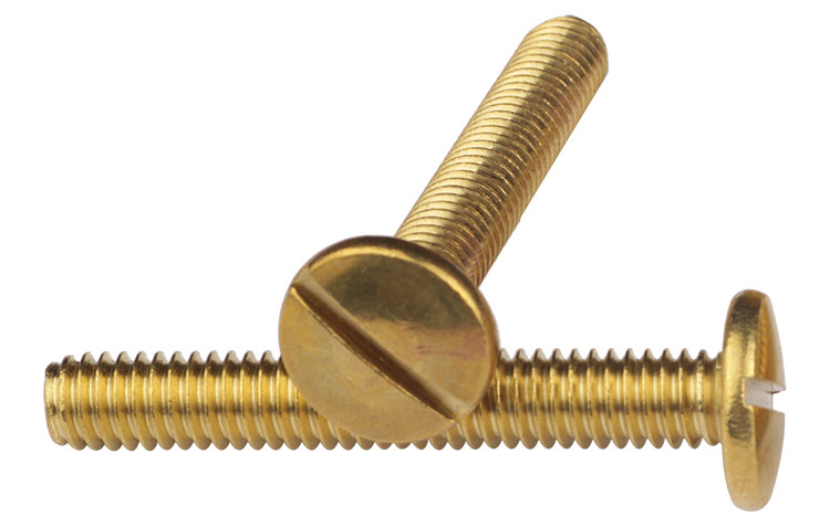 Brass Screws, Pan Head Slotted Machine Screws | Shi Shi Tong