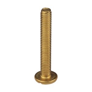 Brass Screws, Pan Head Slotted Machine Screws | Shi Shi Tong