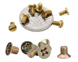 small metric machine screws