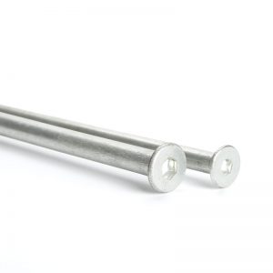 extra long flat head machine screws