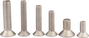 flat head screw specifications