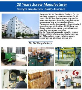 custom screw manufacturer