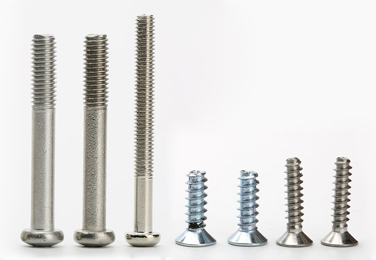 What is the difference between self tapping machine screws steel?