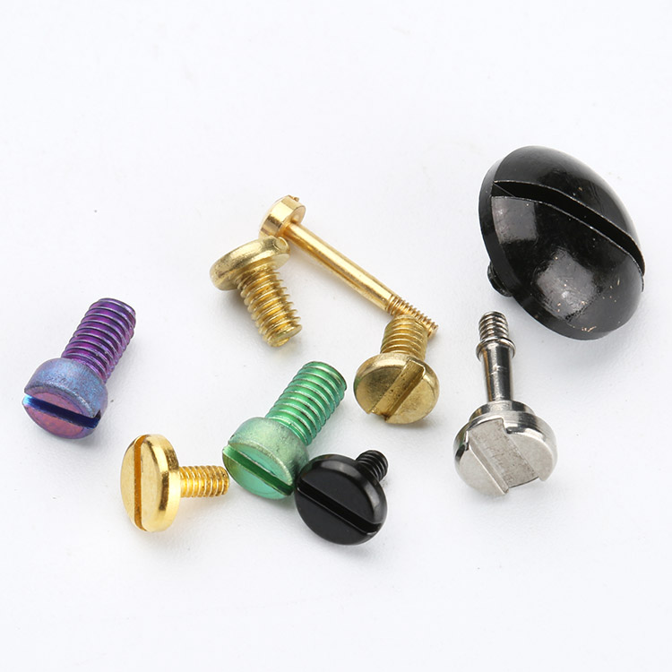 Why Are The Shape Of The Slotted Head Screws Different?