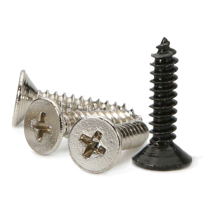 Selection and application of flat head phillips self tapping screw