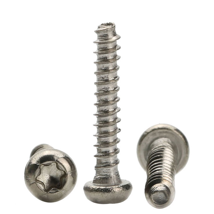 What is the quality of the stainless steel button head torx screws?