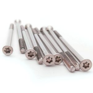 long stainless steel screws