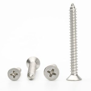 countersunk flat phillips head screw