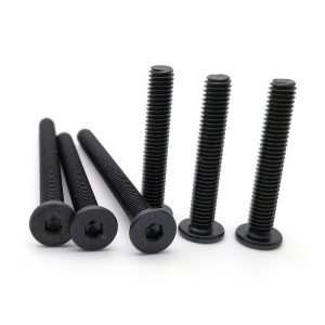 Long Machine Screws Ultra Low Head Socket