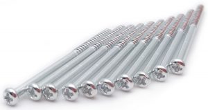 zinc coated screws