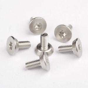 Flat Head Undercut Machine Screws