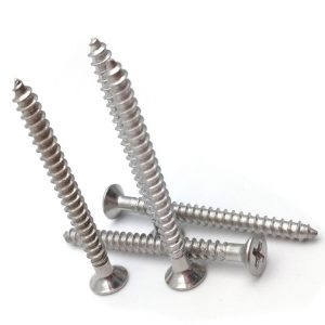 stainless flat head screws