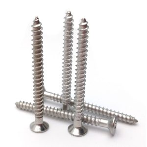 stainless flat head screws