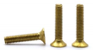 brass countersunk screws
