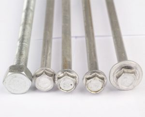 Long Thread Screw Stainless Steel Hex Washer Head