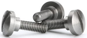 Slotted Shoulder Screw Stainless Binding Head