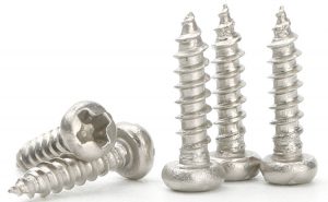 stainless steel self tapping screws pan head